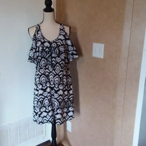 Ya los angeles ruffle top dress